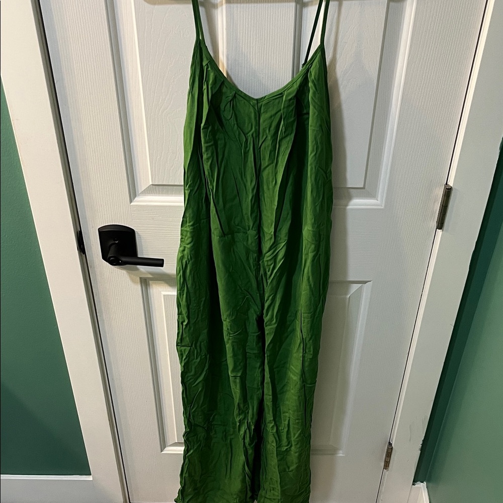 Green Halara Jumpsuit NWT